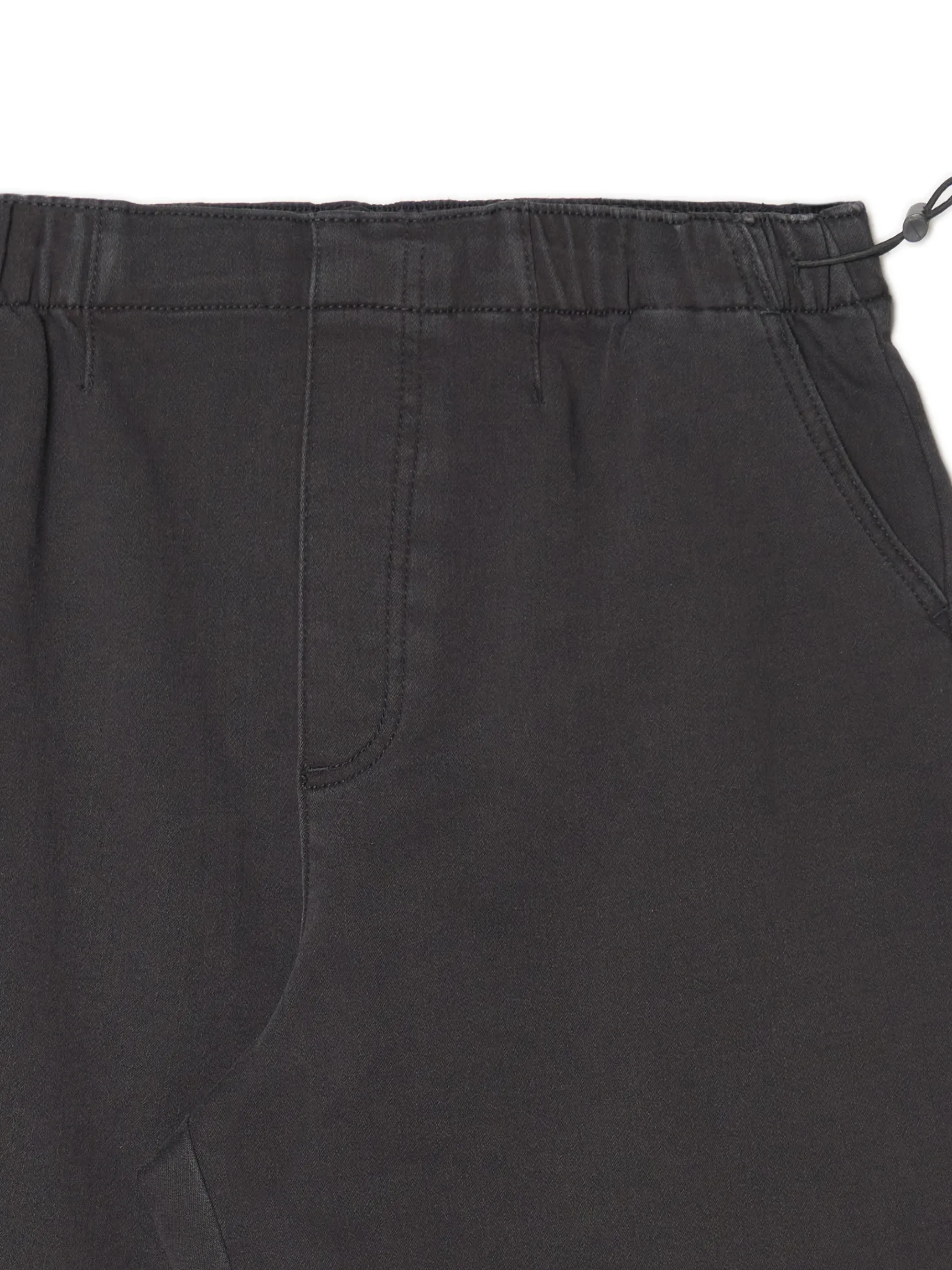 Best Cropp Jeansy parachute czarny