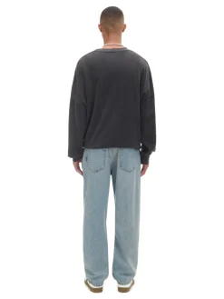 Fashion Cropp Jeansy relaxed niebieski