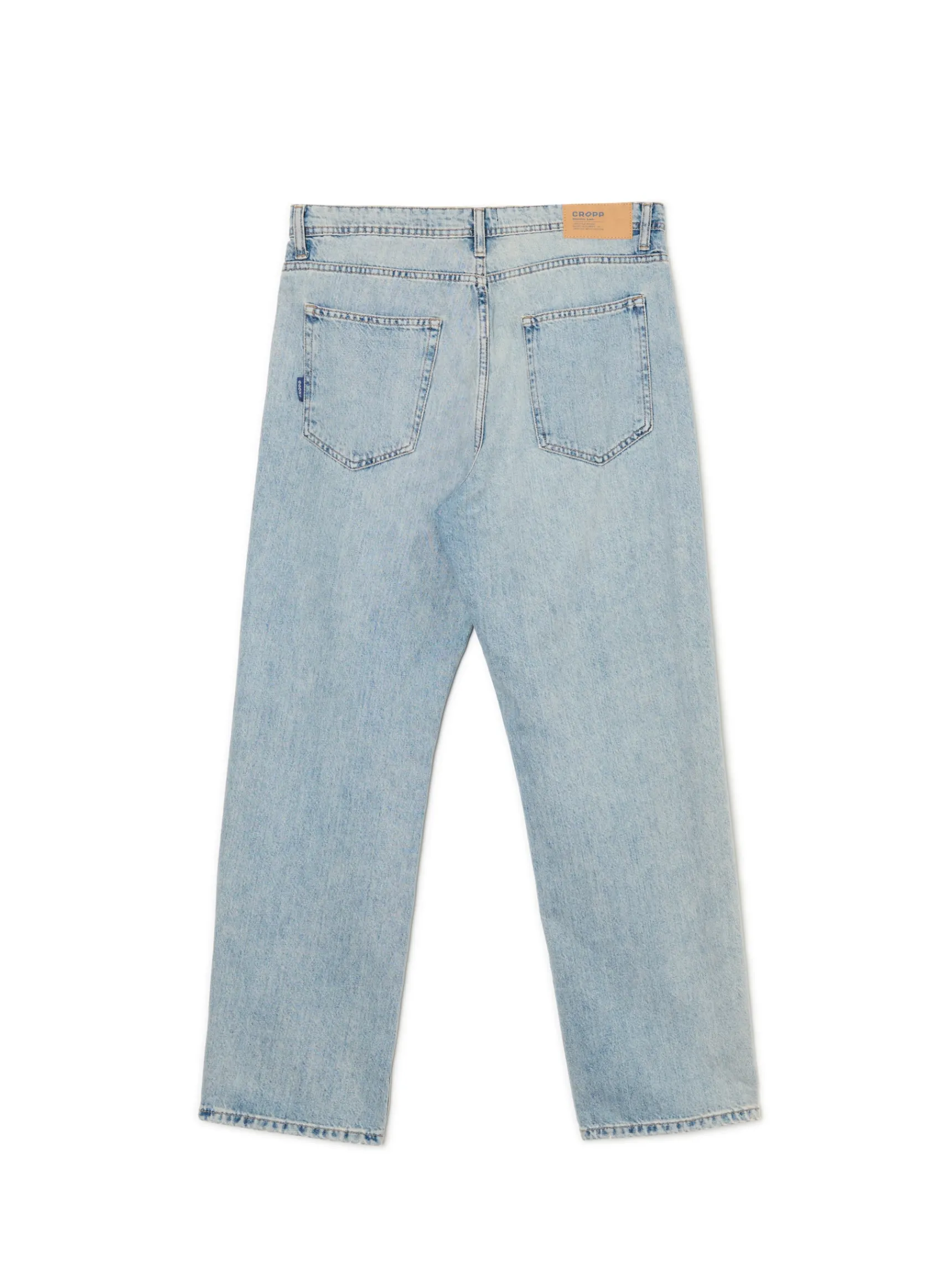 Fashion Cropp Jeansy relaxed niebieski