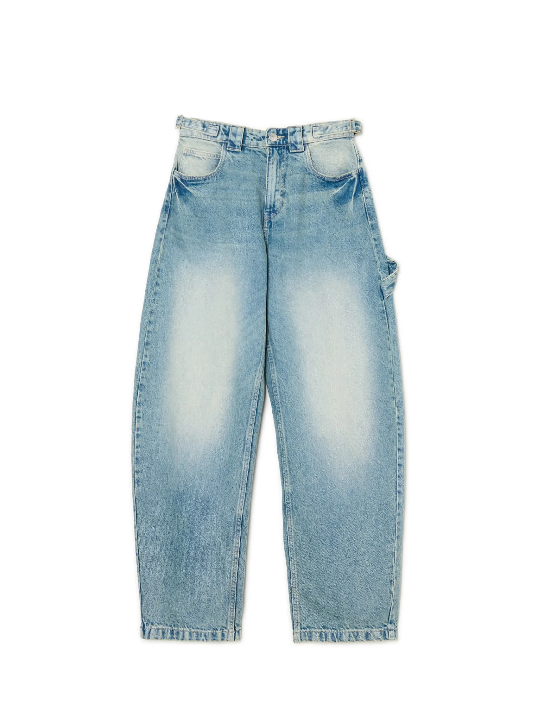 Online Cropp Jeansy skater niebieski