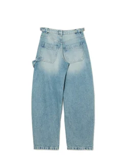 Online Cropp Jeansy skater niebieski
