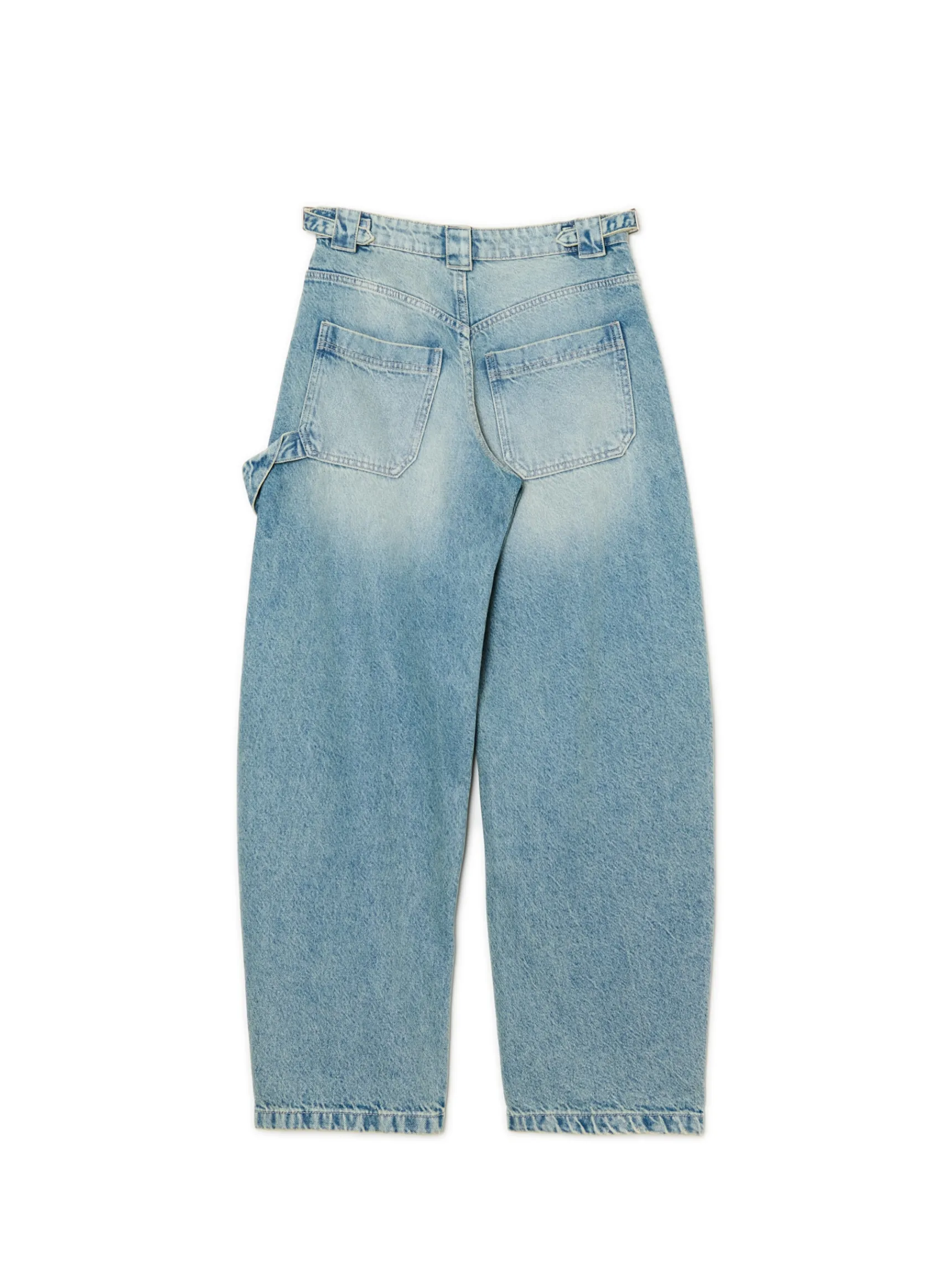 Online Cropp Jeansy skater niebieski