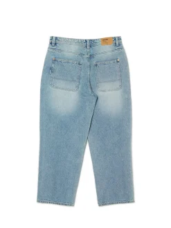 New Cropp Jeansy super baggy niebieski