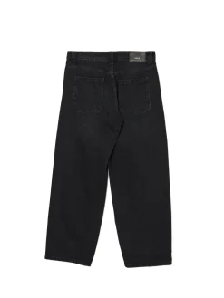 Fashion Cropp Jeansy super baggy z przetarciami czarny