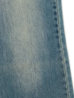 Clearance Cropp Jeansy wide leg PETITE niebieski