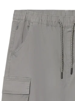 Sale Cropp Joggery loose z kieszeniami cargo szary