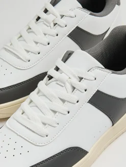 Discount Cropp Kontrastowe sportowe sneakersy szary