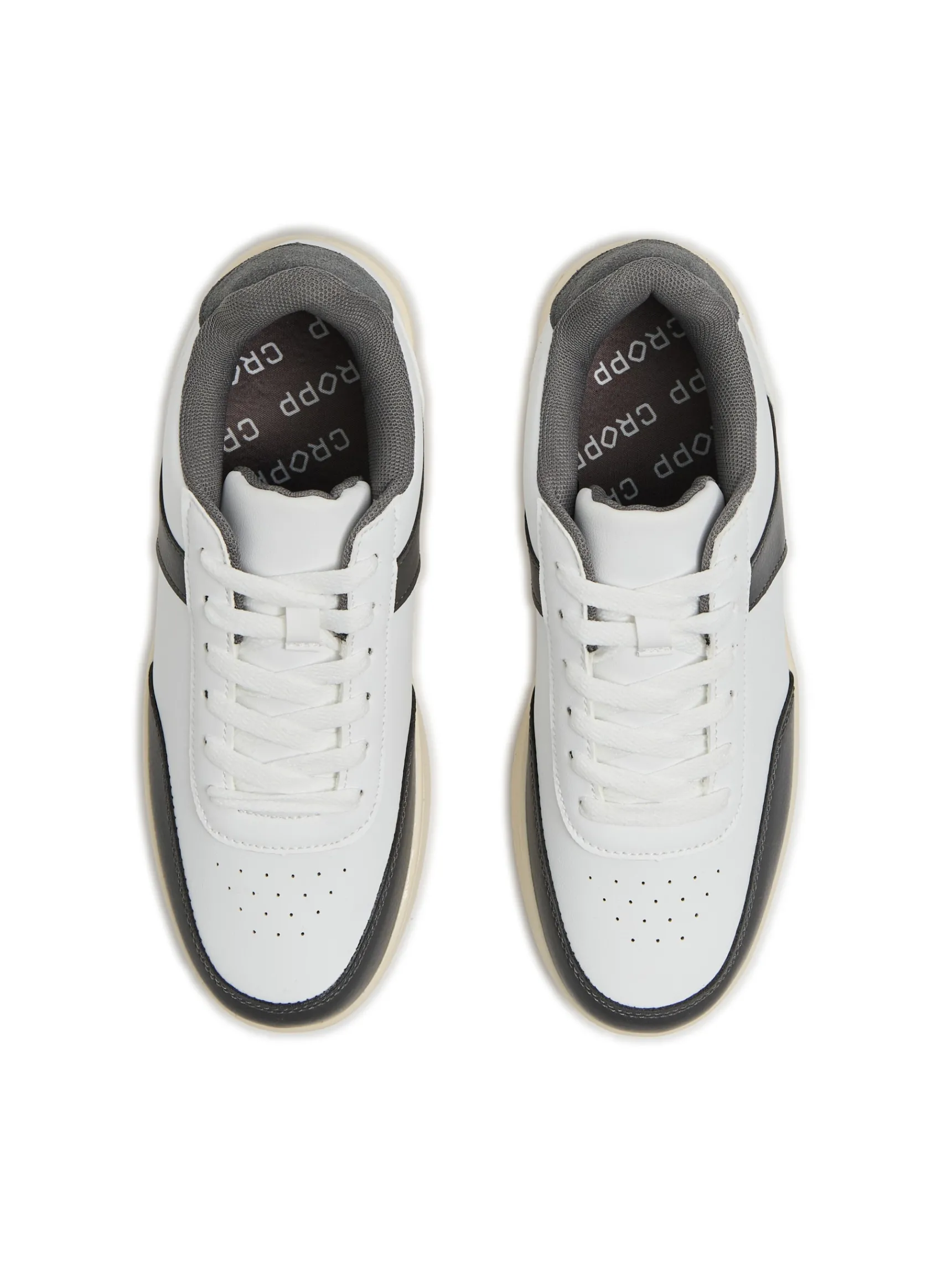 Discount Cropp Kontrastowe sportowe sneakersy szary