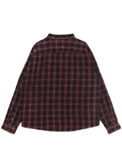 New Cropp Koszula oversize w kratę czarny