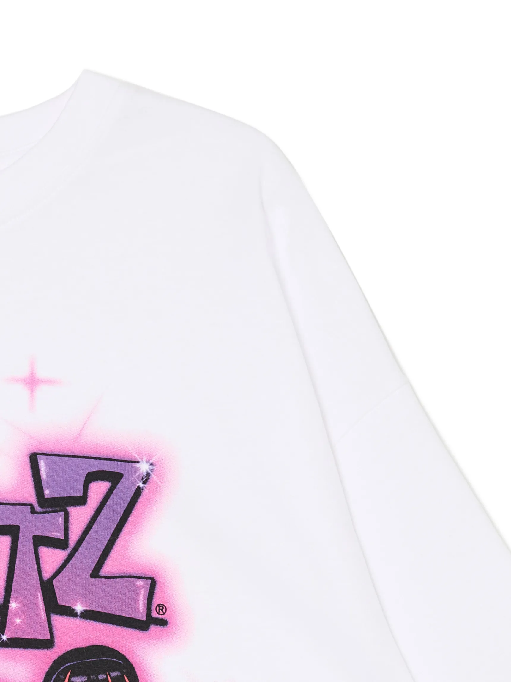 Fashion Cropp Koszulka oversize z nadrukiem Bratz biały