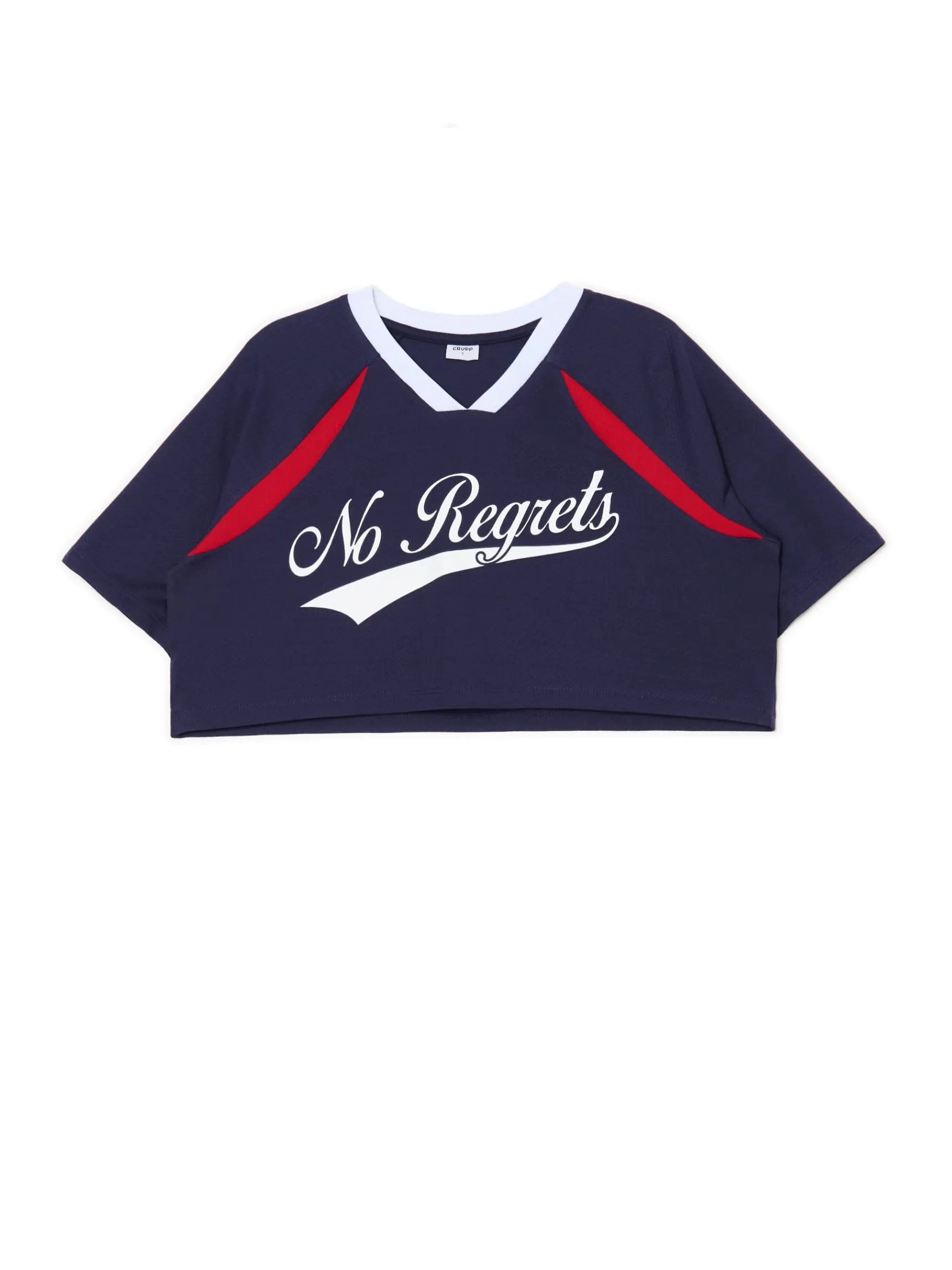 New Cropp Koszulka w sportowym stylu granatowy