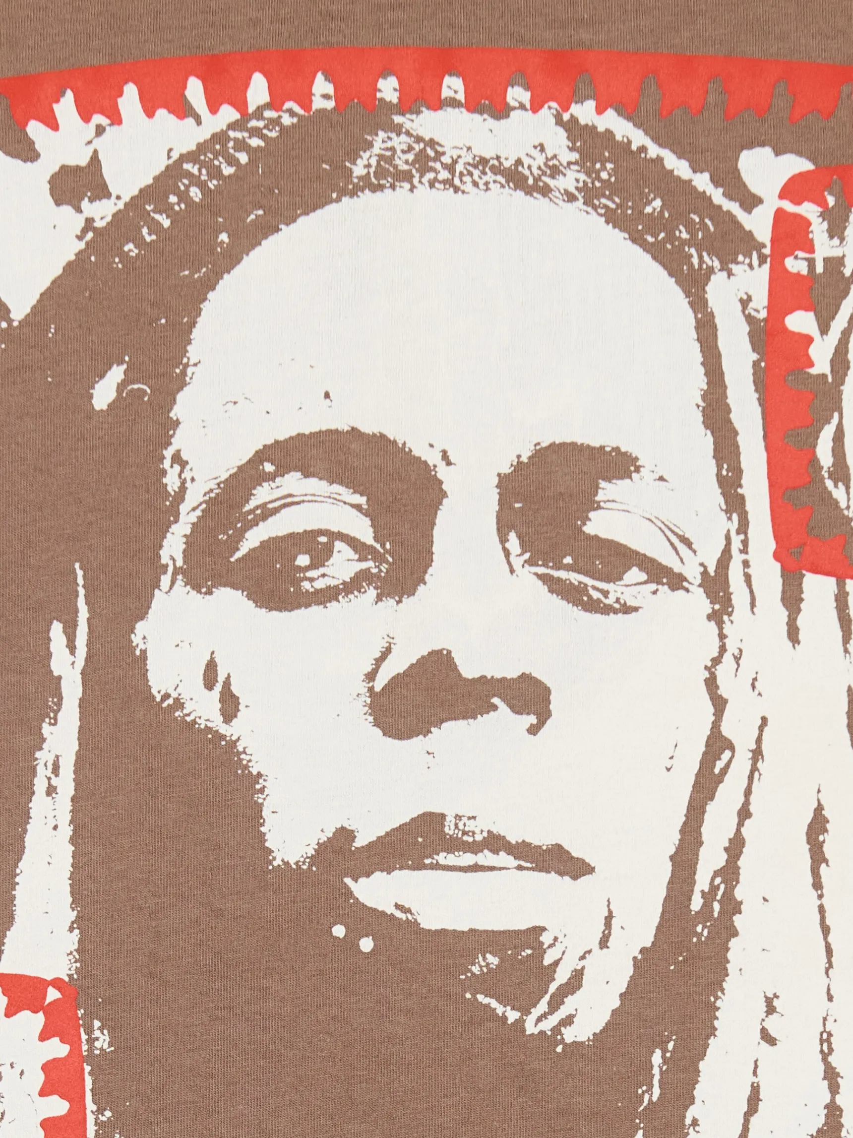 Sale Cropp Koszulka z nadrukiem Lil Wayne beżowy
