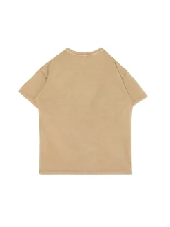 New Cropp Koszulka z nadrukiem psa UNISEX brązowy