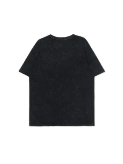 Hot Cropp Koszulka z nadrukiem Ród Smoka UNISEX czarny