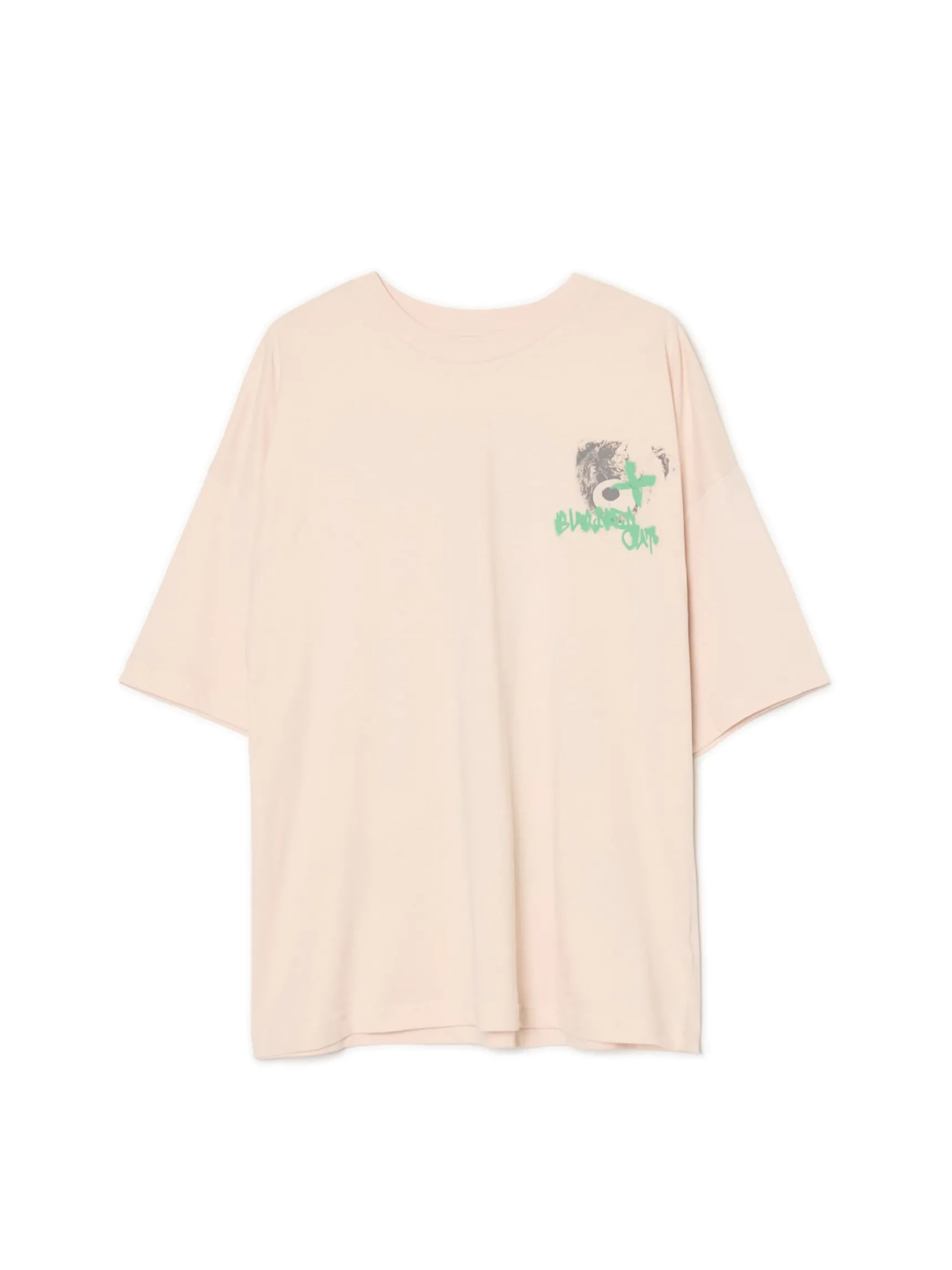 Fashion Cropp Koszulka z napisem w stylu graffiti kremowy