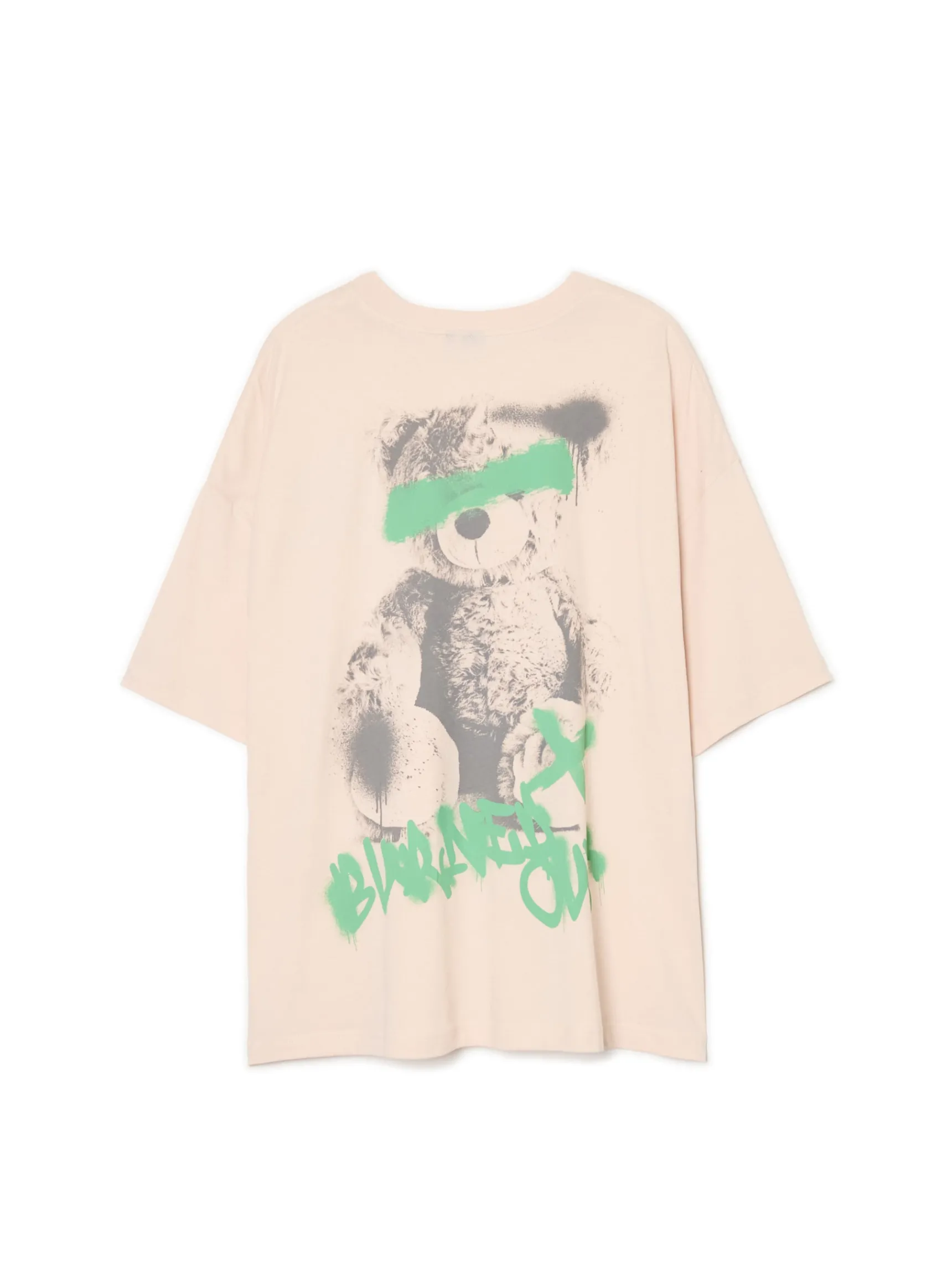 Fashion Cropp Koszulka z napisem w stylu graffiti kremowy