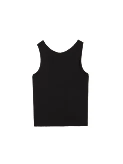 Clearance Cropp Koszulka z wycięciem z przodu czarny
