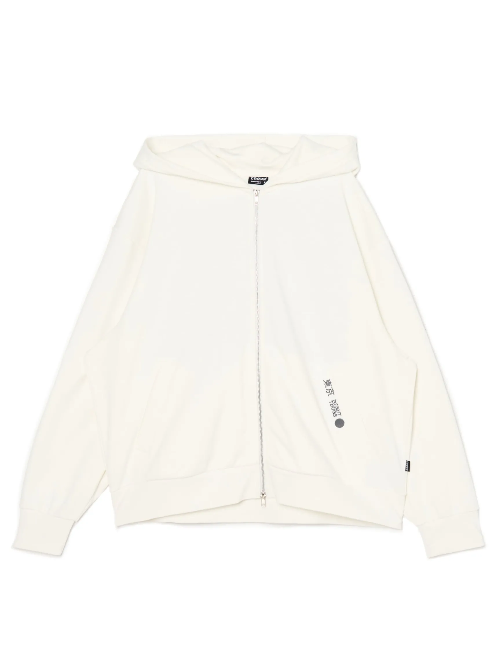 Fashion Cropp Kremowa bluza z motywem smoka kremowy