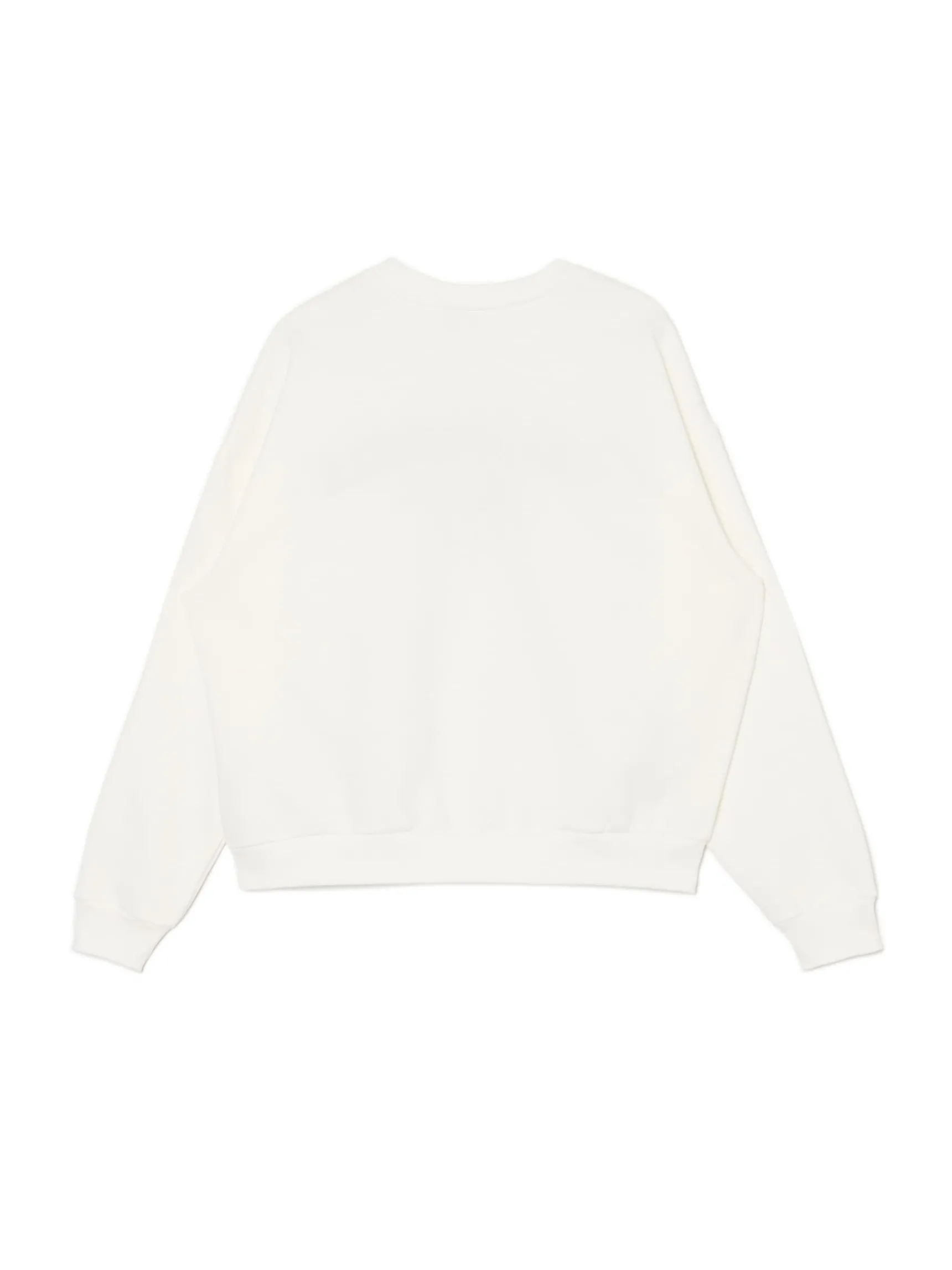 Sale Cropp Kremowa bluza z naszywkami kremowy