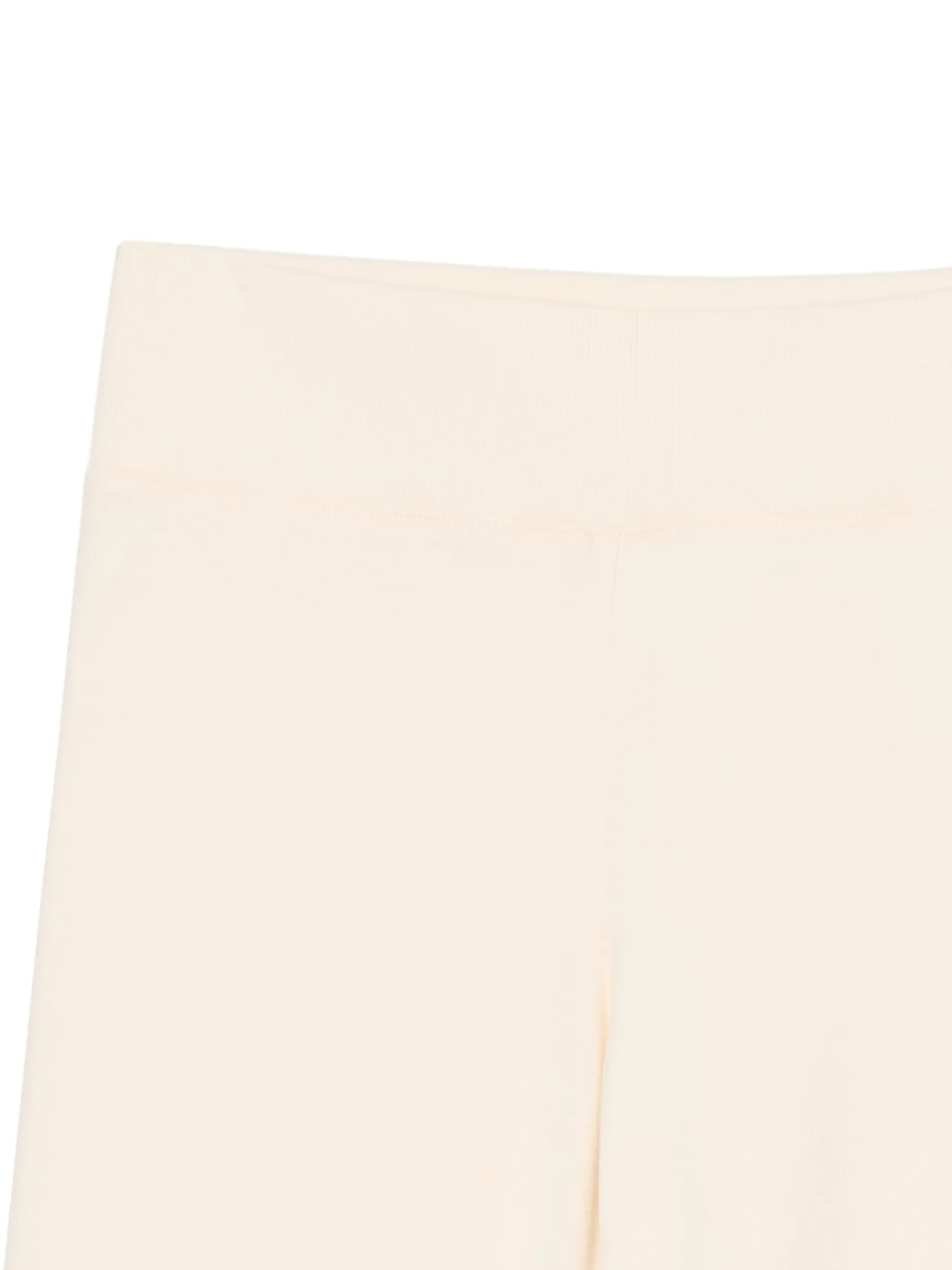 Best Cropp Kremowe dresy typu flare kremowy