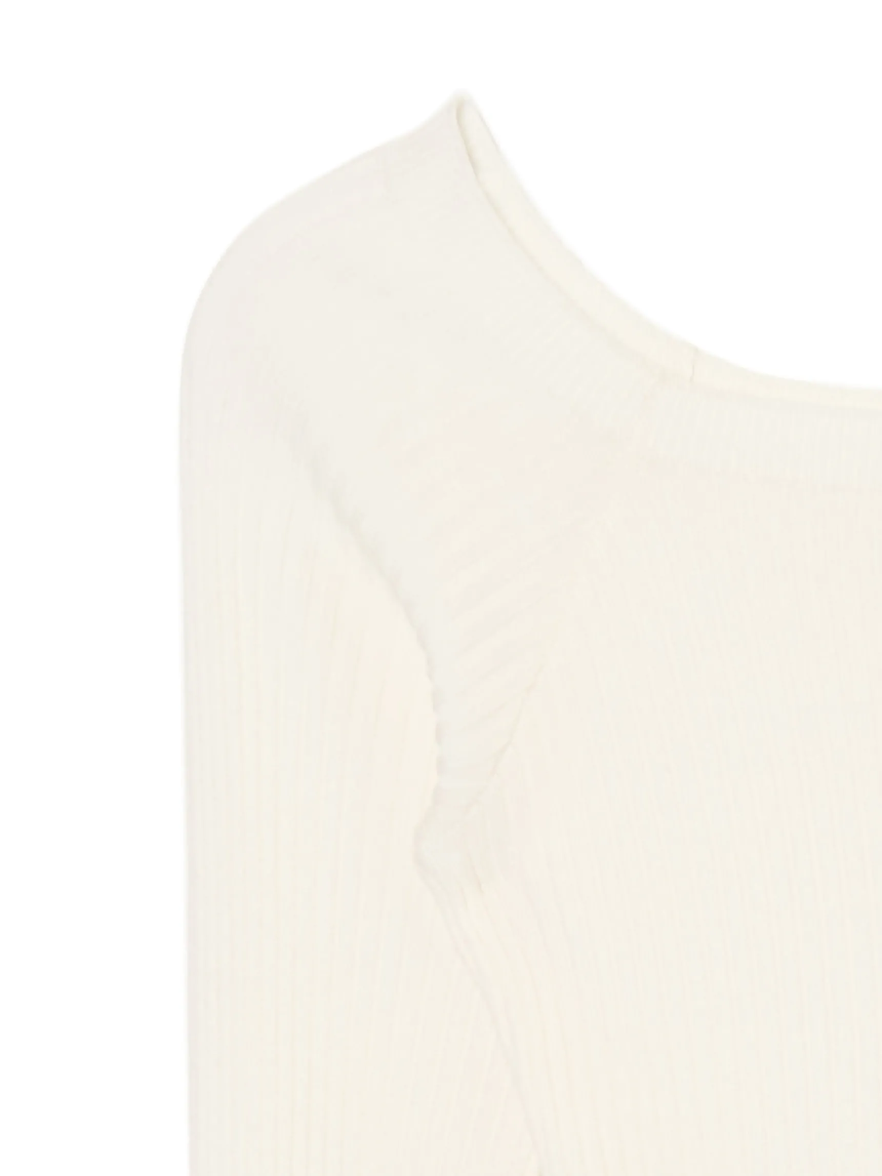 Best Cropp sweter z odkrytymi ramionami kremowy