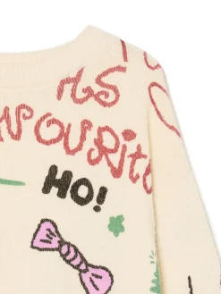 Clearance Cropp świąteczny sweter kremowy