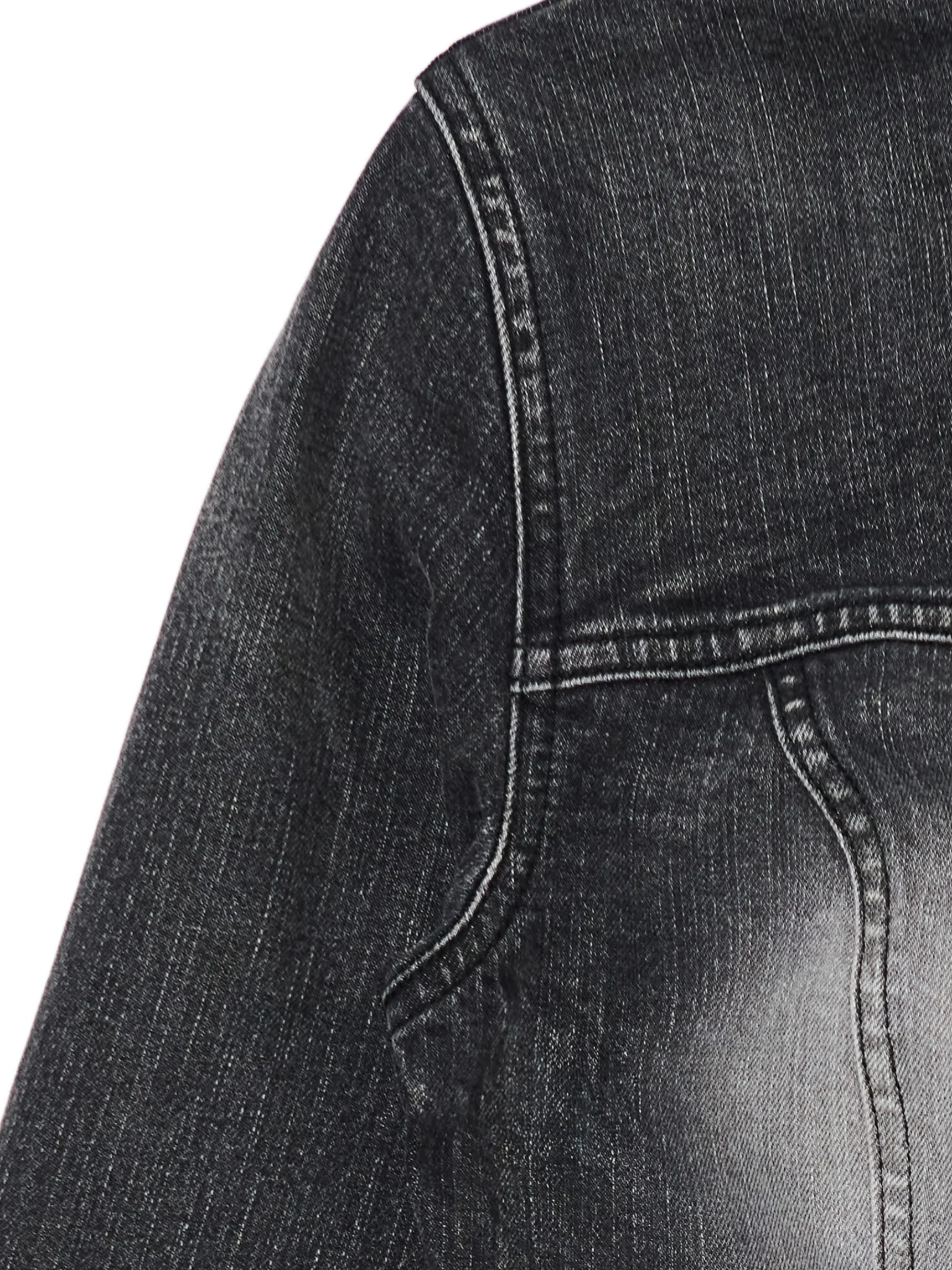 Discount Cropp Krótka jeansowa kurtka czarny