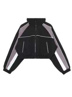 Clearance Cropp Krótka sportowa kurtka bomber czarny