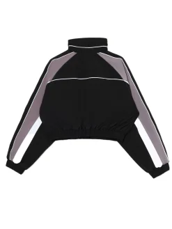 Clearance Cropp Krótka sportowa kurtka bomber czarny