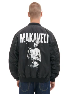 New Cropp Kurtka bomber 2 Pac czarny