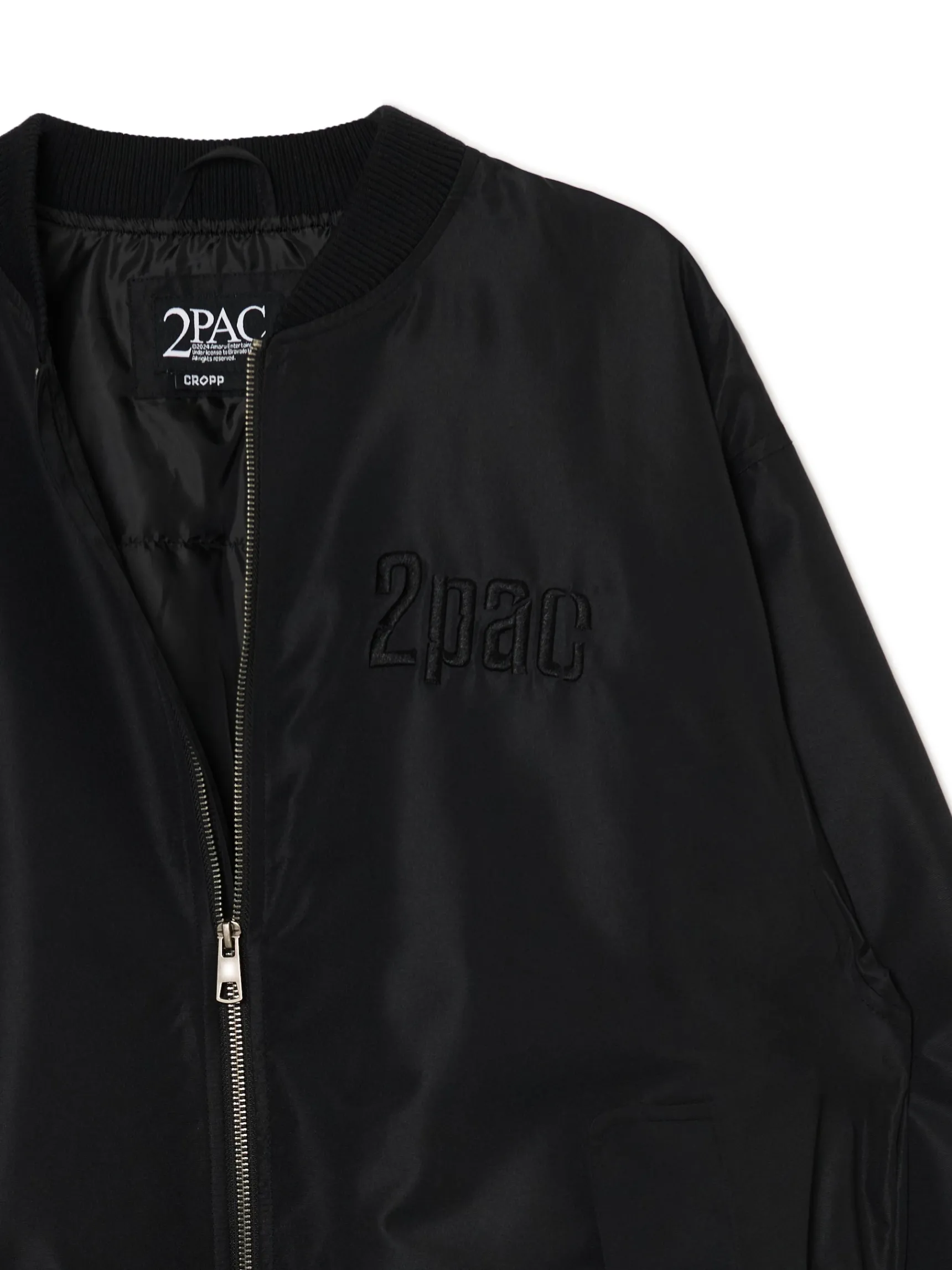 New Cropp Kurtka bomber 2 Pac czarny