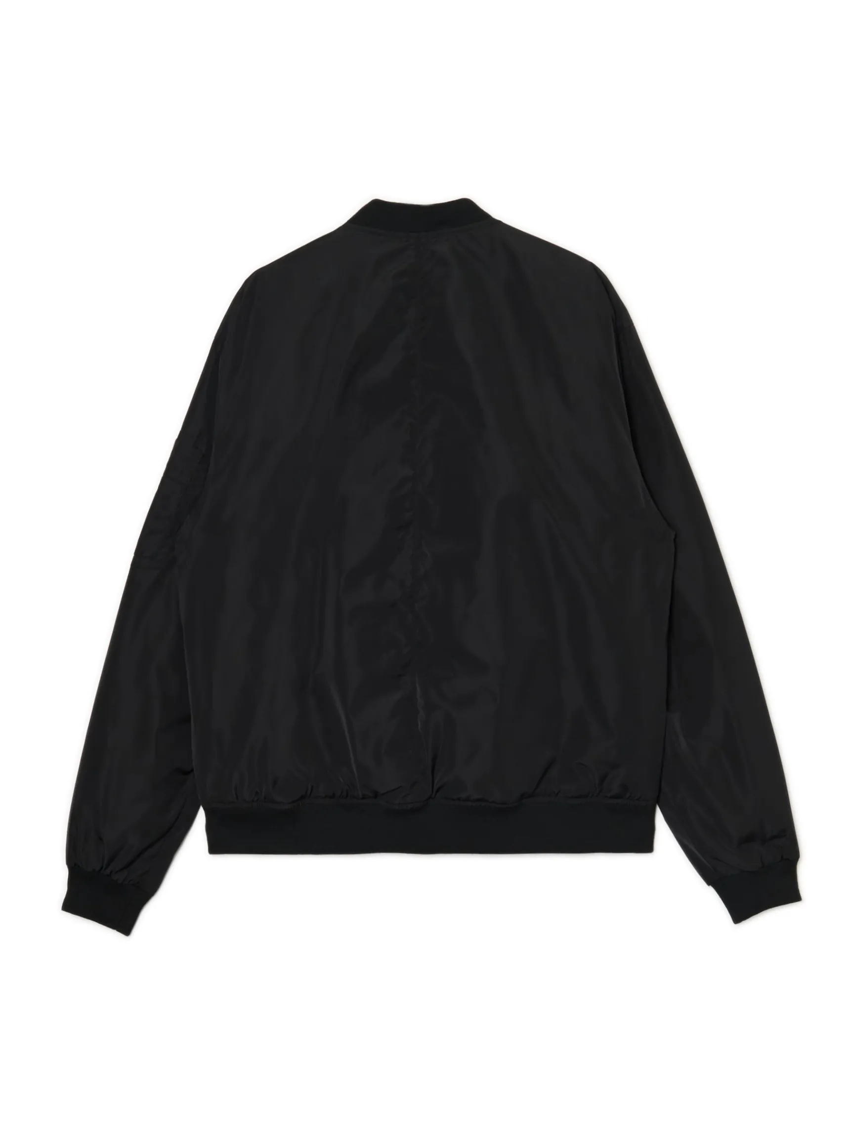 Best Cropp Kurtka bomber z kieszenią na rękawie czarny
