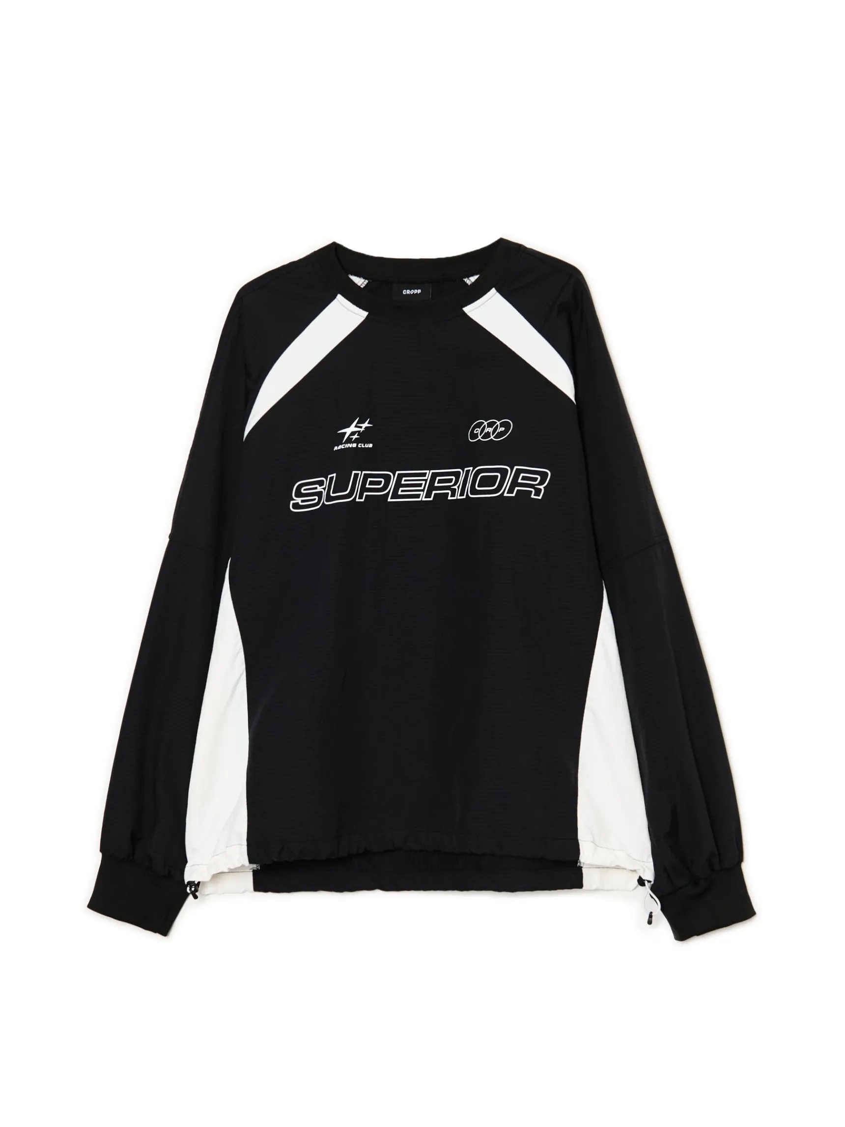 Outlet Cropp Kurtka w formie bluzy czarny
