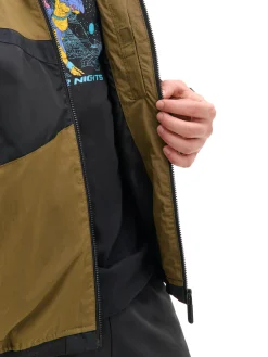 Discount Cropp Kurtka z chowanym kapturem zielony