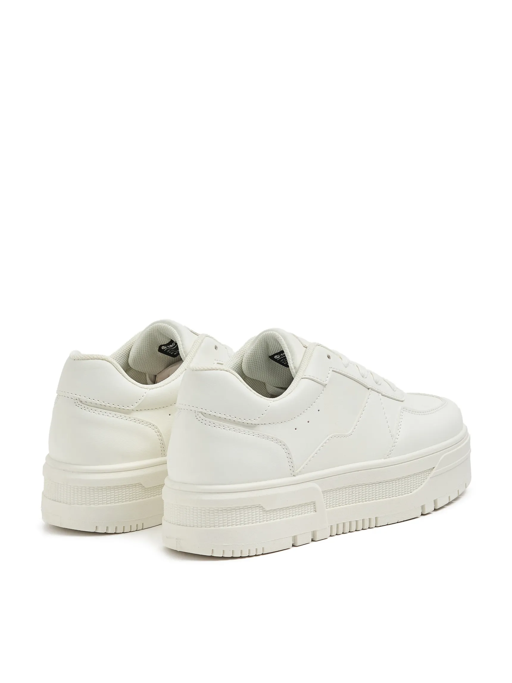 New Cropp Lekkie białe sneakersy biały