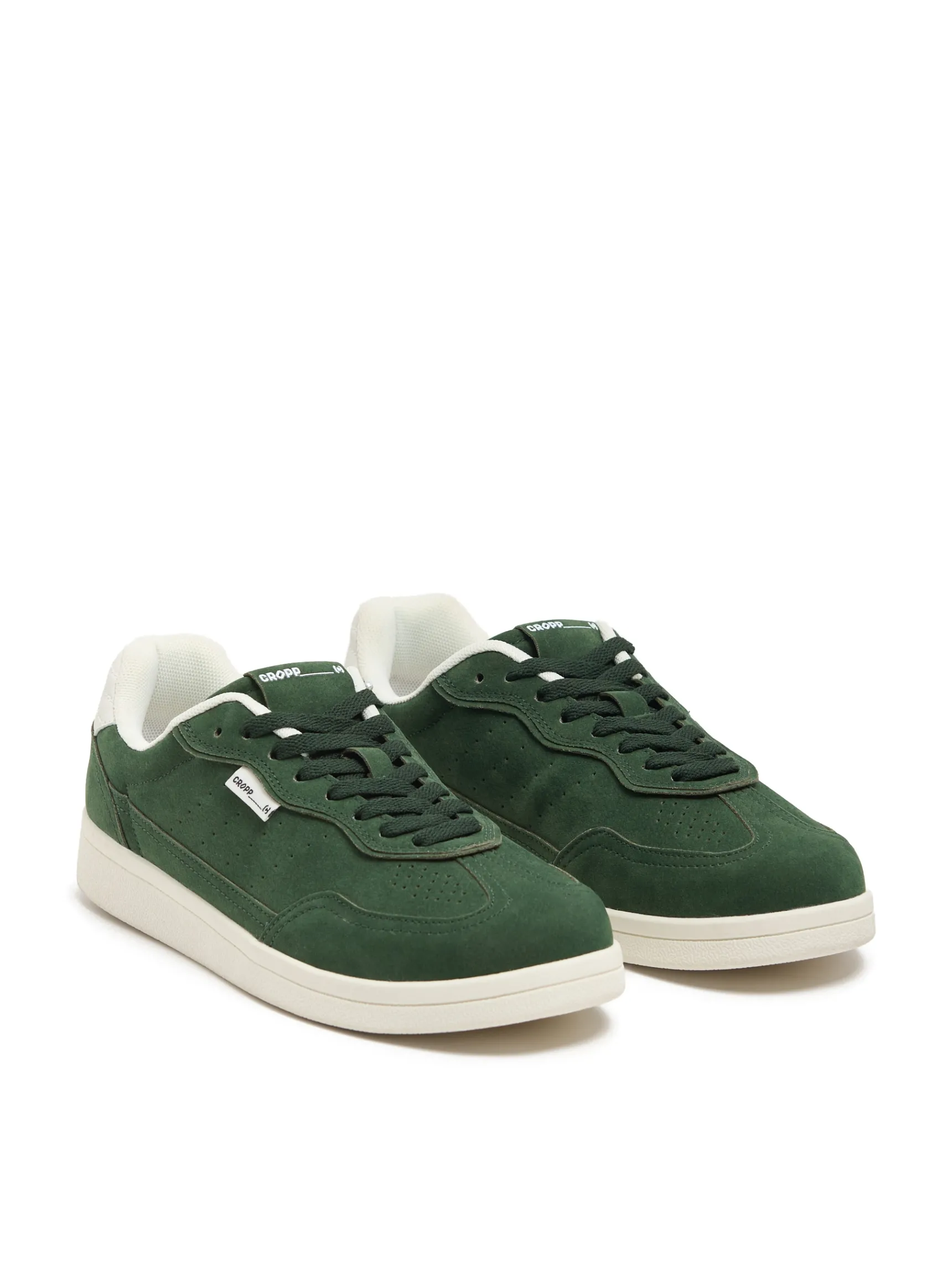 Fashion Cropp Lekkie zielone sneakersy zielony