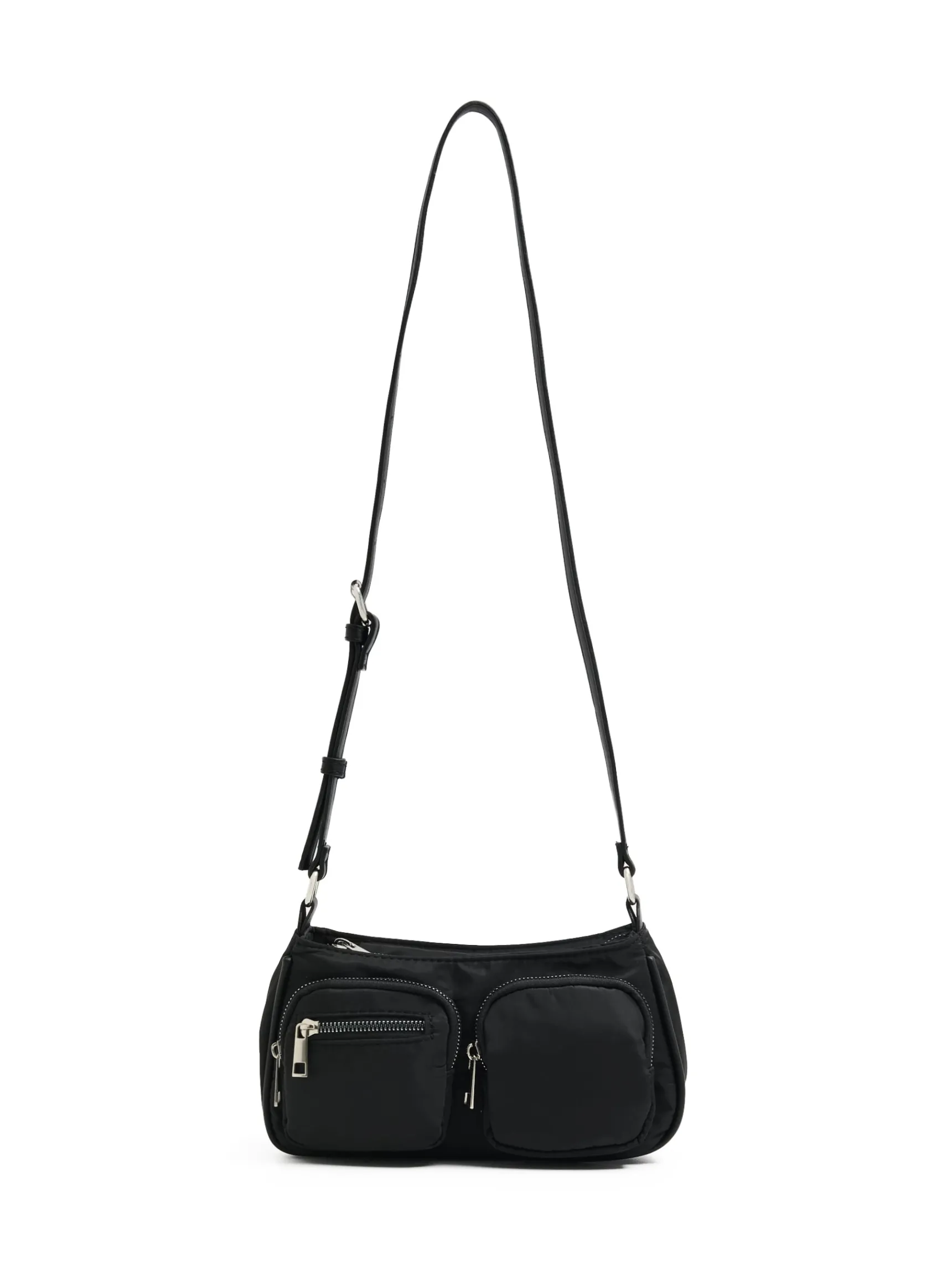 Sale Cropp Mała czarna torebka crossbody czarny