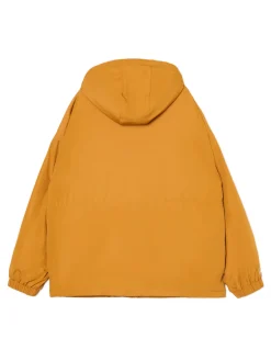 Discount Cropp Miodowa kurtka basic z kapturem brązowy