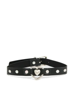 Discount Cropp Naszyjnik choker z metalowymi detalami czarny