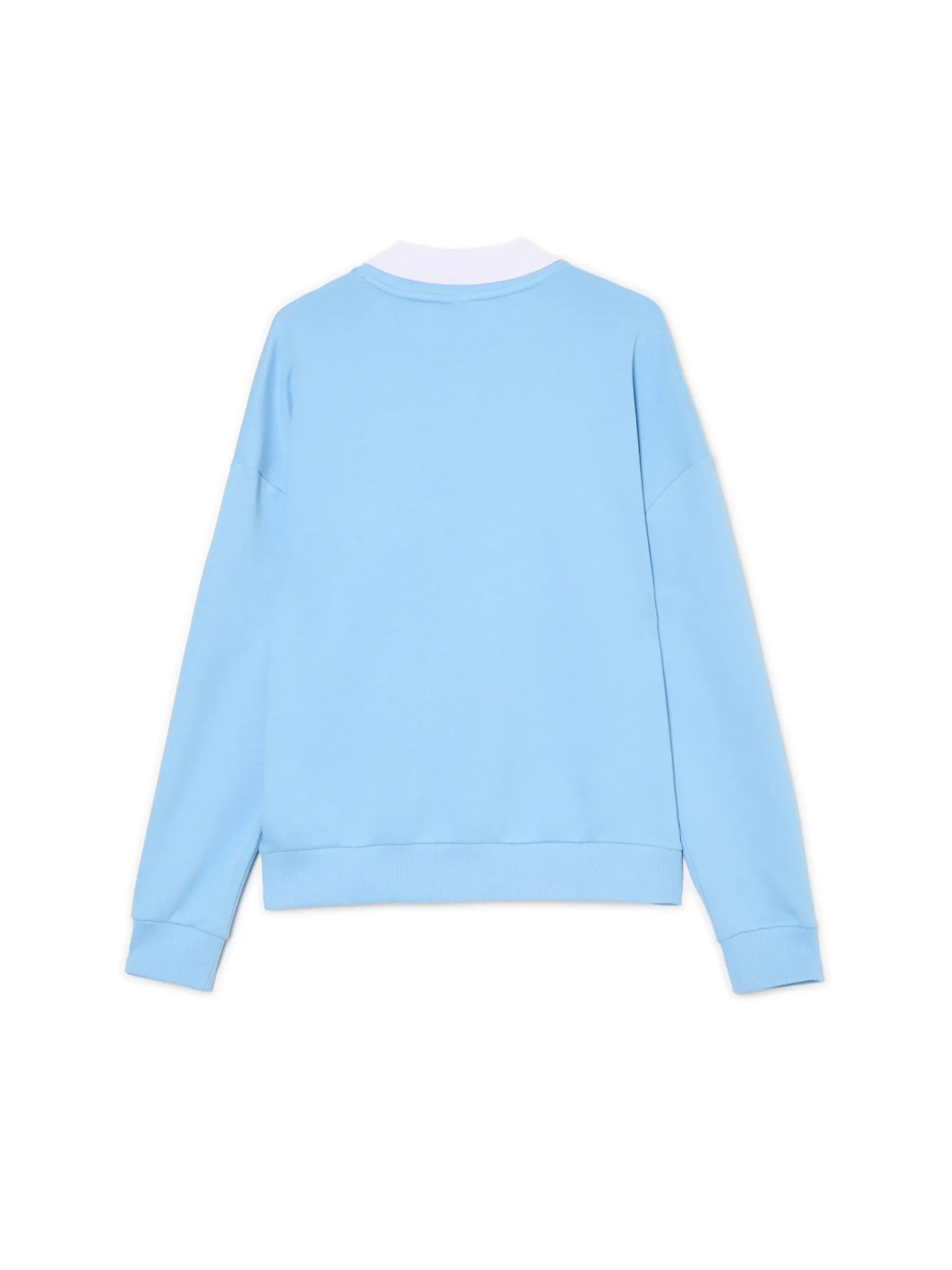Online Cropp Niebieska bluza z kołnierzykiem niebieski