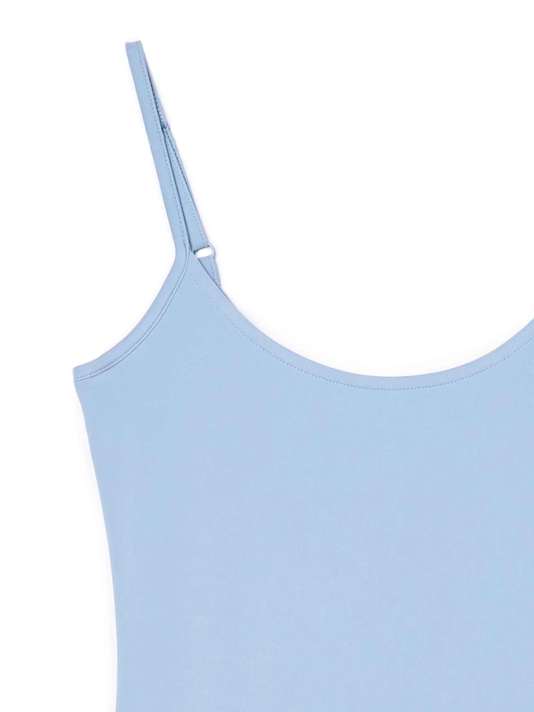 Fashion Cropp Niebieska sukienka maxi błękitny