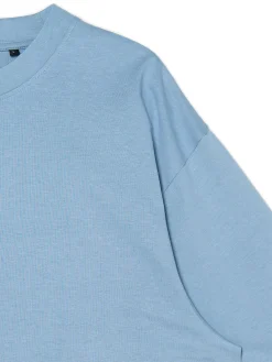 Fashion Cropp Niebieski T-shirt comfort błękitny
