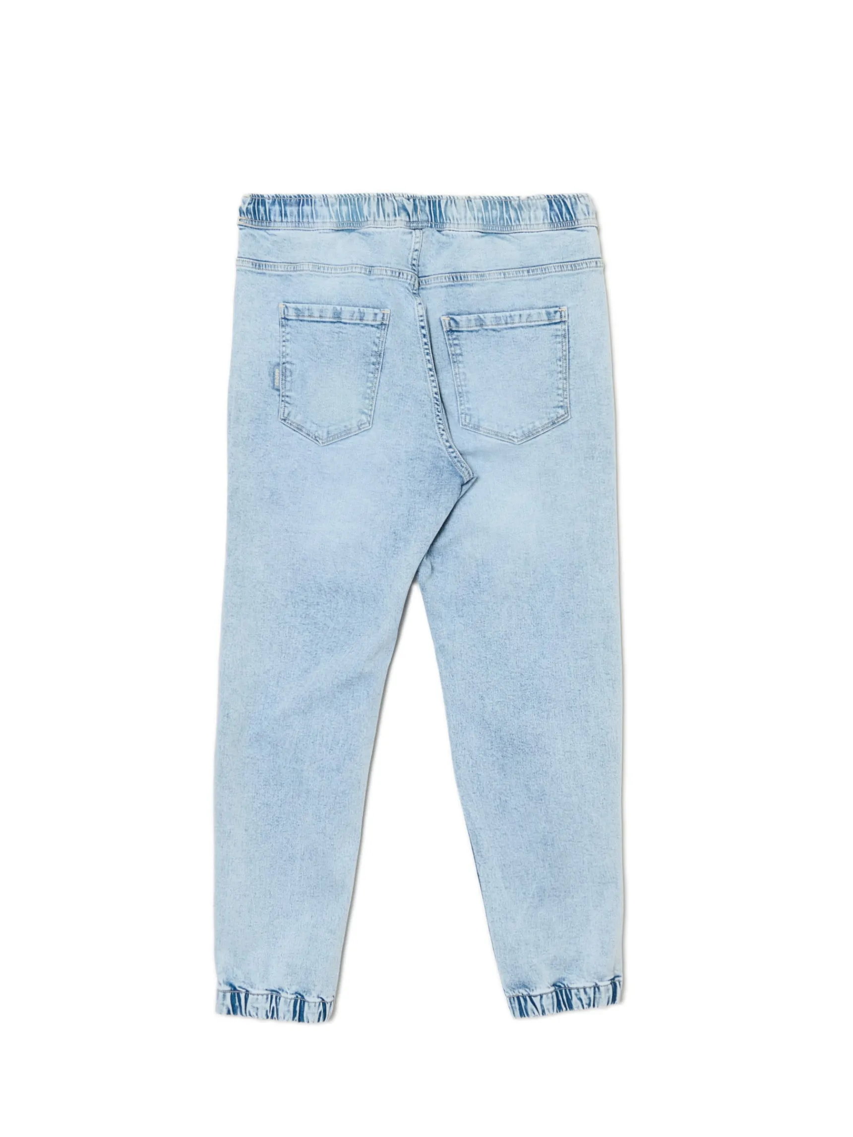 Best Cropp e jeansowe joggery niebieski