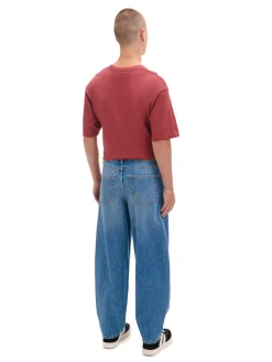 New Cropp e jeansy balloon baggy niebieski
