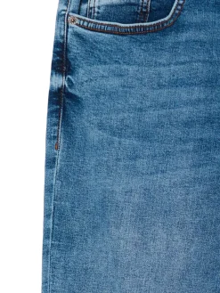 Sale Cropp e jeansy regular niebieski