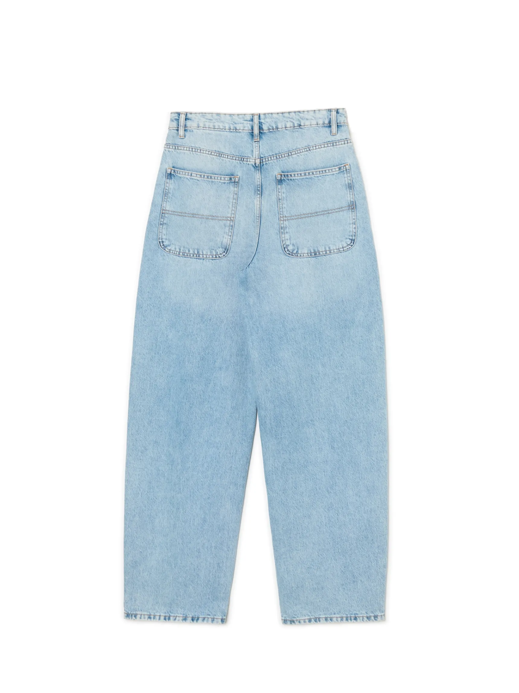 New Cropp e jeansy skater niebieski