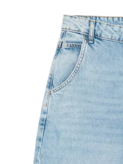 New Cropp e jeansy skater niebieski