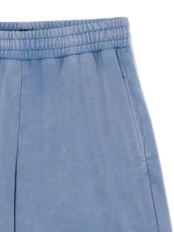 Best Cropp Niebieskie spodnie wide leg surowygranatowy