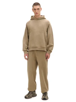 Online Cropp Oliwkowe dresowe joggery comfort zielony