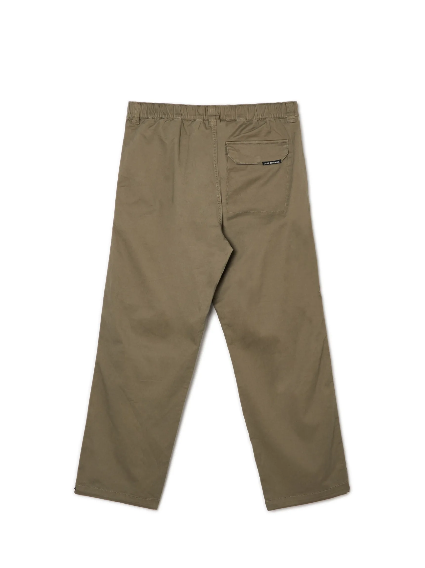 Best Cropp Oliwkowe spodnie parachute z paskiem zielony